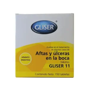 AFTAS Y ULCERAS EN LA BOCA GLISER 11