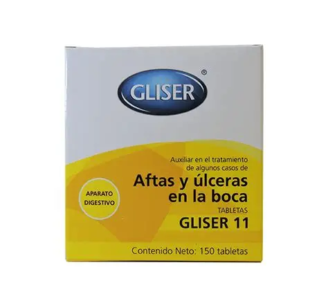 AFTAS Y ULCERAS EN LA BOCA GLISER 11