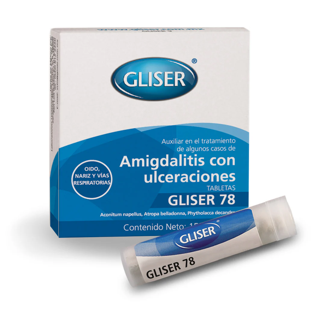 AMIGDALITIS CON ULCERACIONES GLISER 78