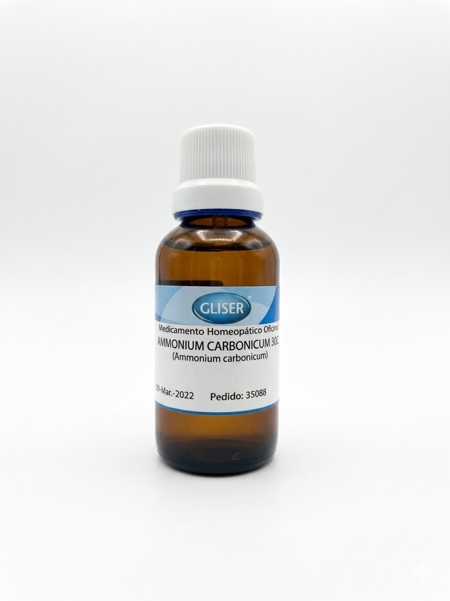 AMMONIUM CARBONICUM 30C