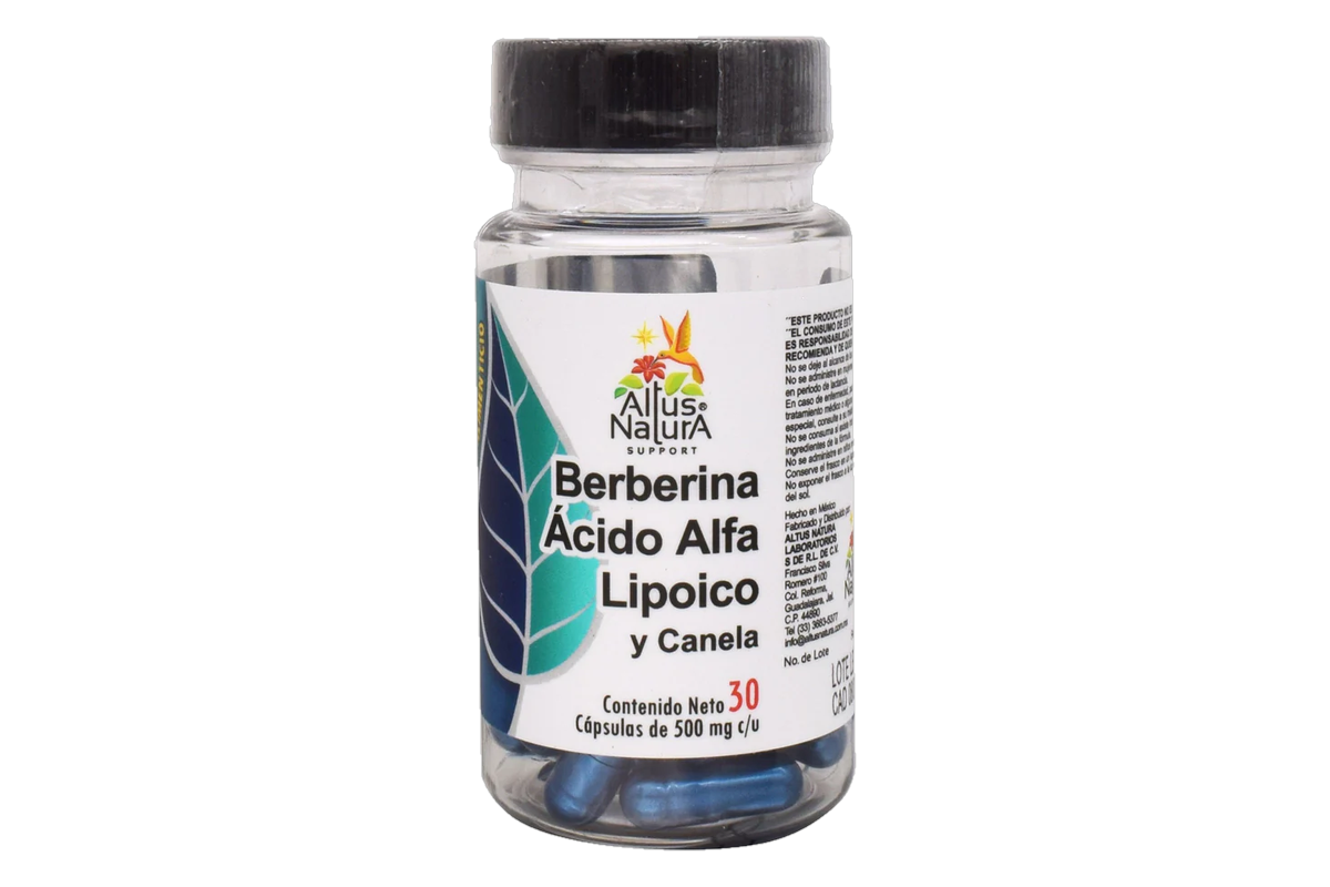 BERBERINA ACIDO ALFA CANELA
