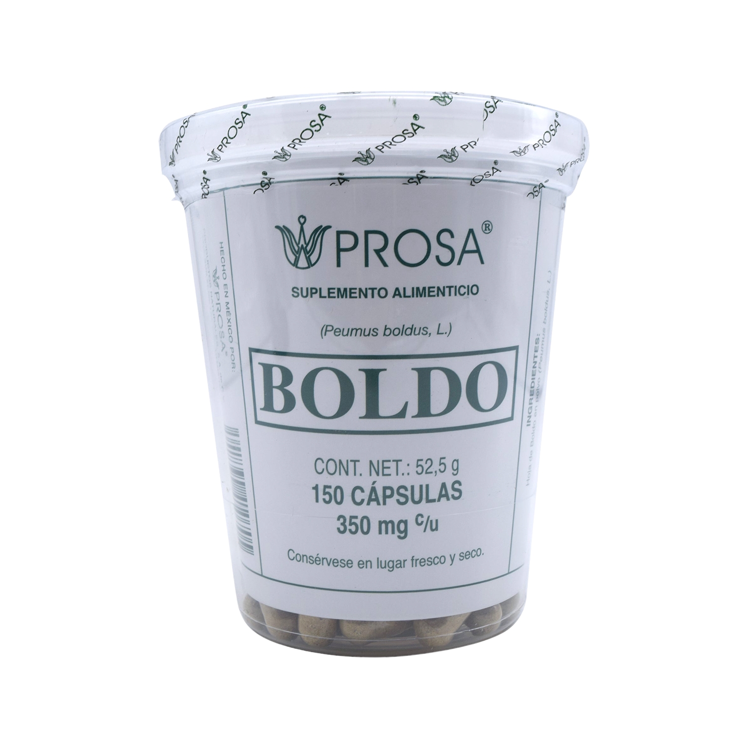 CAP CARBON VEGETAL 150CAP