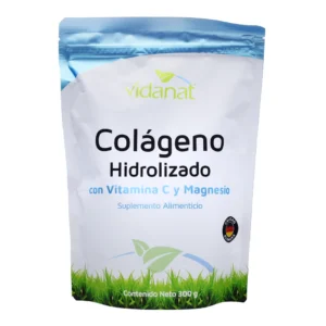 COLAGENO HIDROLIZADO CON VITAMINA C Y MAGNESIO 300G VIDANAT