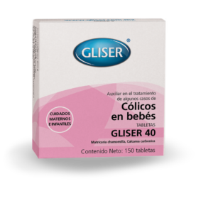 COLICOS EN BEBES GLISER 40