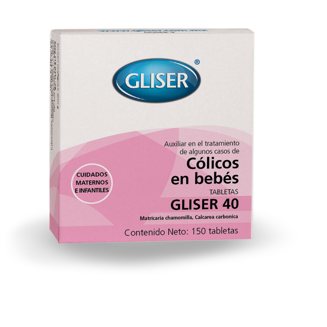COLICOS EN BEBES GLISER 40
