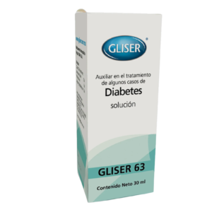 DIABETES SOLUCION GLISER 63