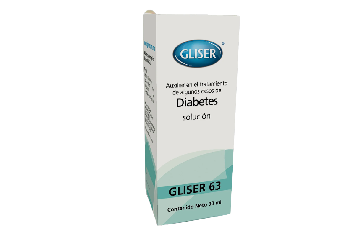 DIABETES SOLUCION GLISER 63