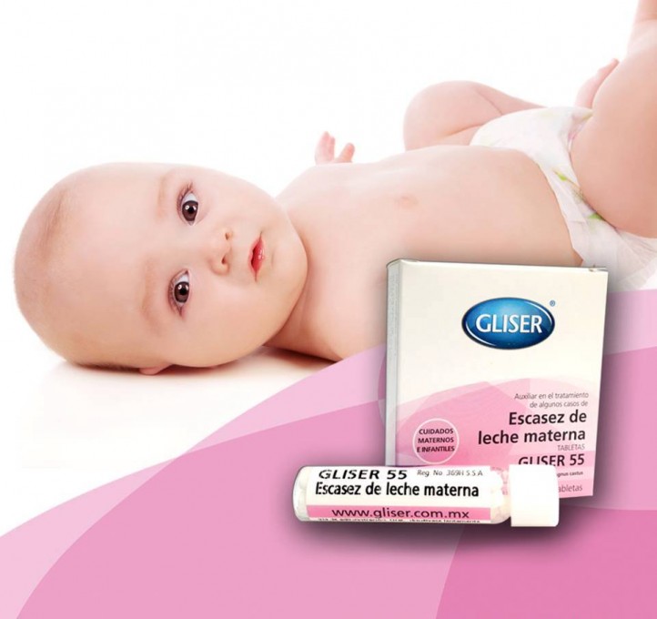 ESCASEZ DE LECHE MATERNA GLISER 55