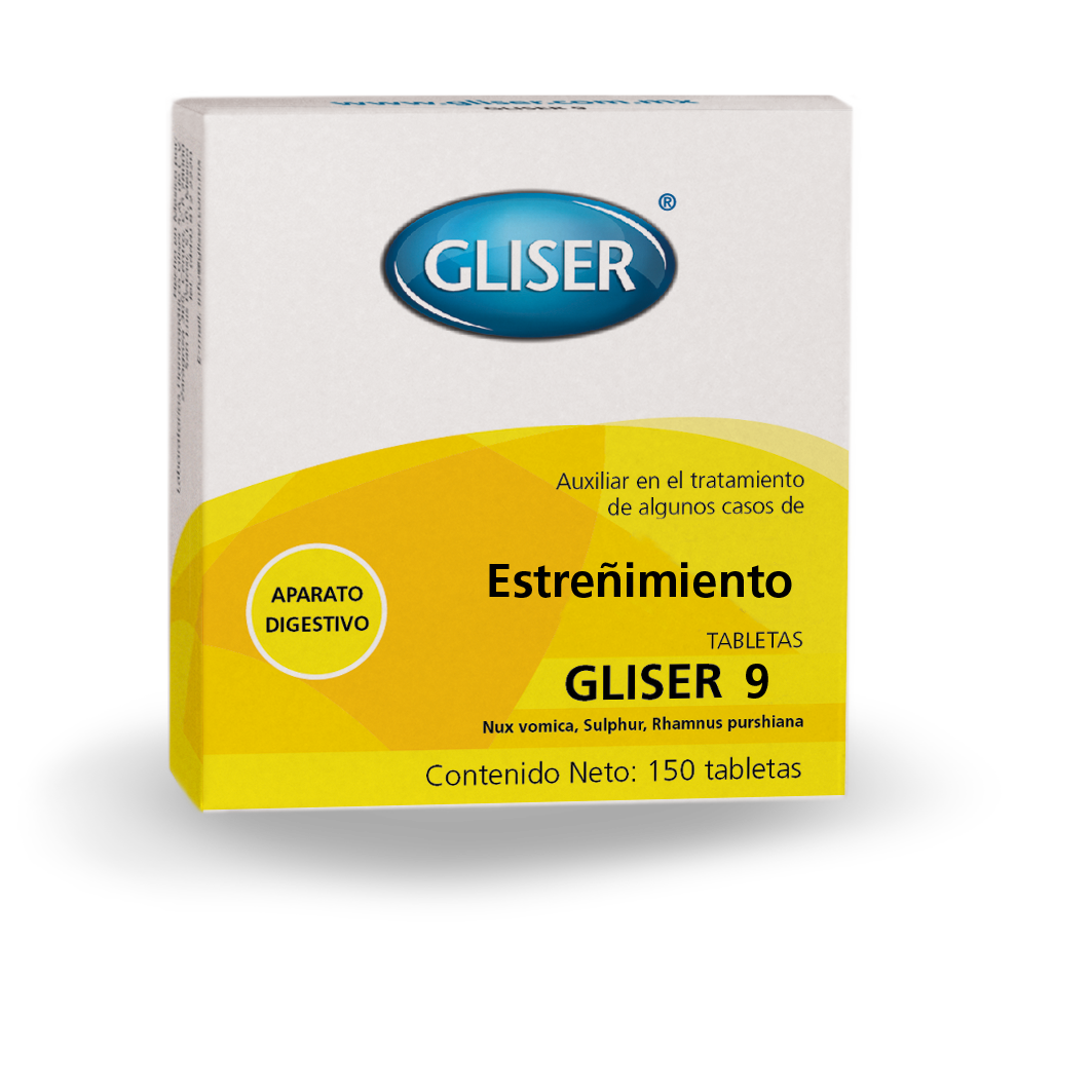 ESTREÑIMIENTO GLISER 9