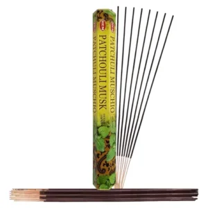 Incienso HEM Pachuli Almizcle (20 varitas)