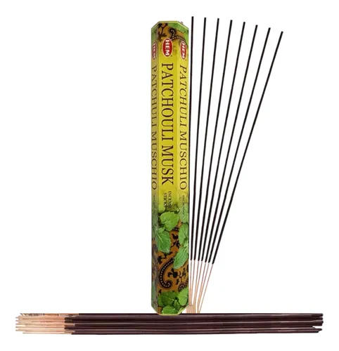 Incienso HEM Pachuli Almizcle (20 varitas)