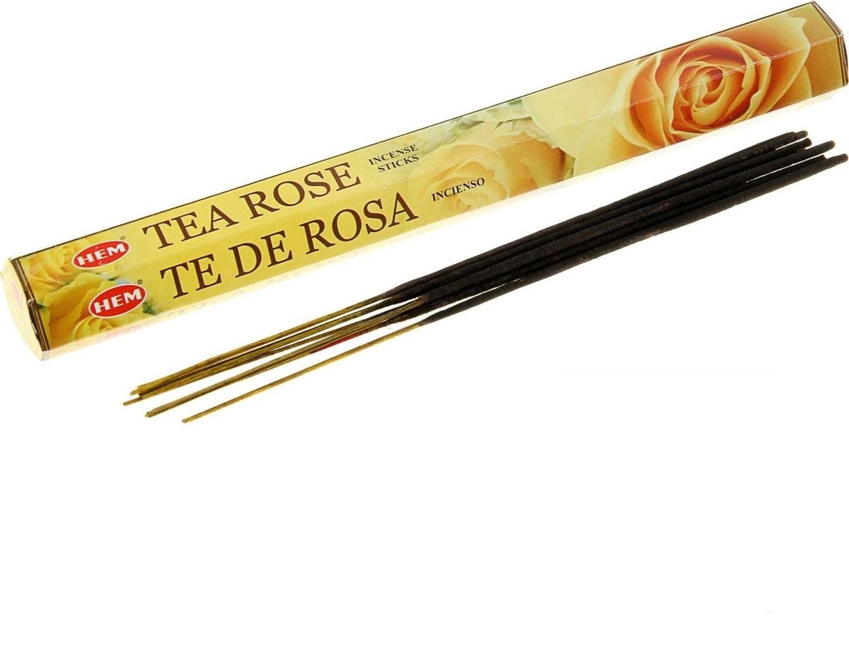 Incienso HEM Té de Rosa (20 varitas)