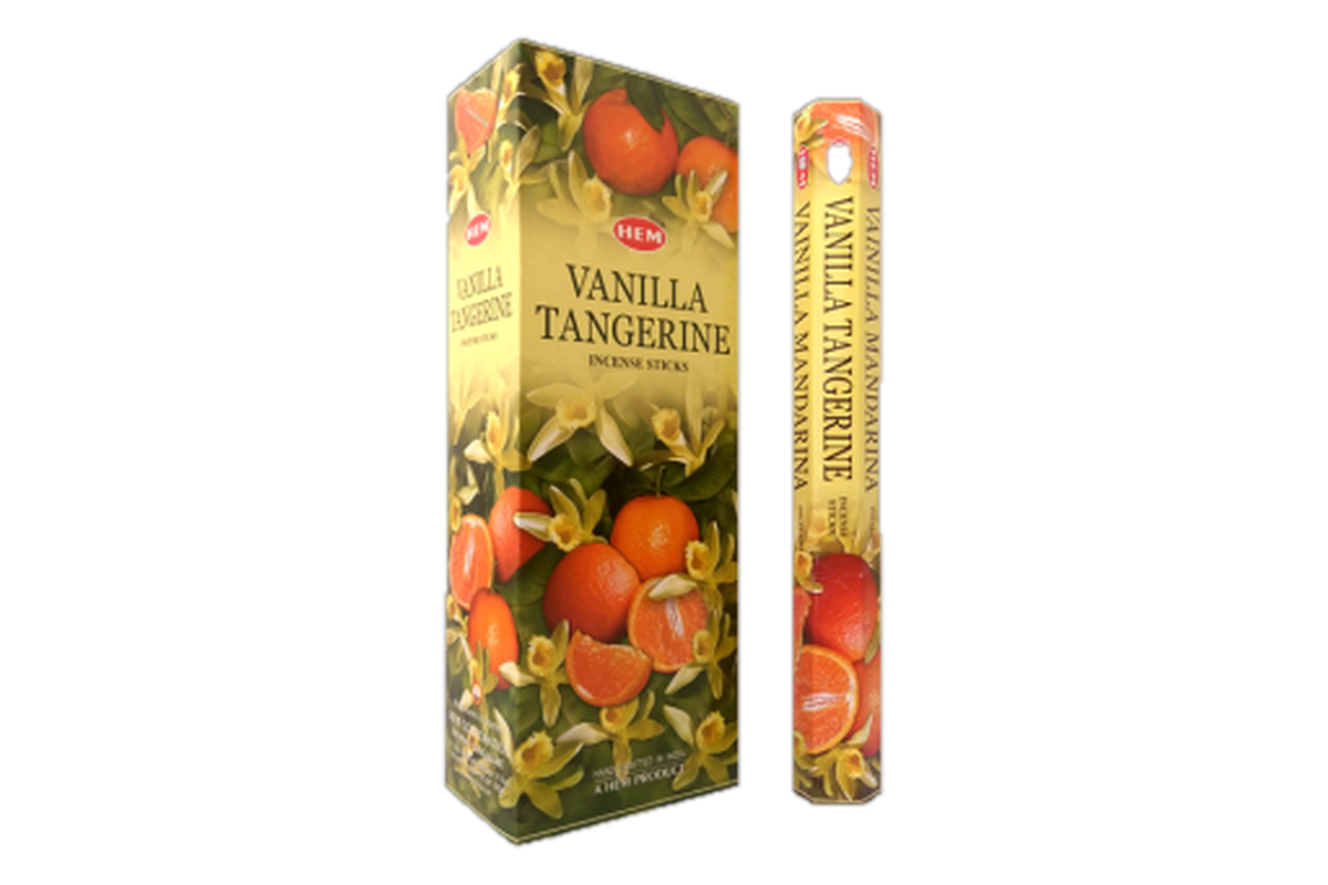 Incienso HEM Vainilla Mandarina (20 varitas)