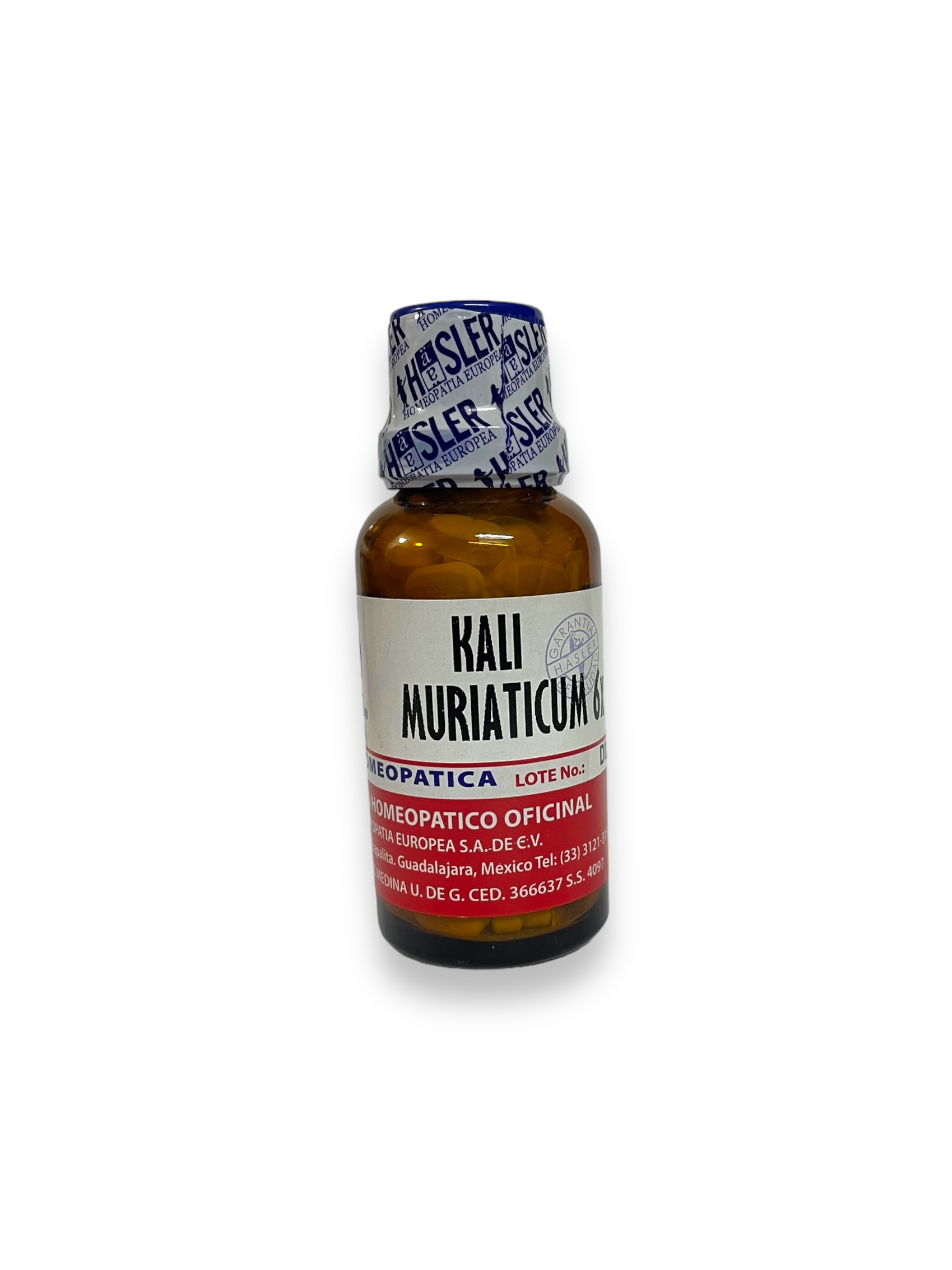KALI MURIATICUM 6X SALES HASLER