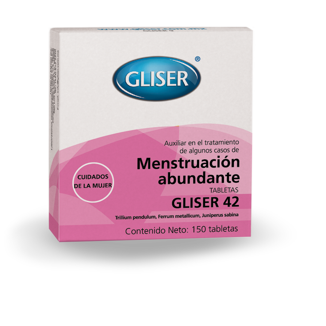 MENSTRUACION ABUNDANTE GLISER 42
