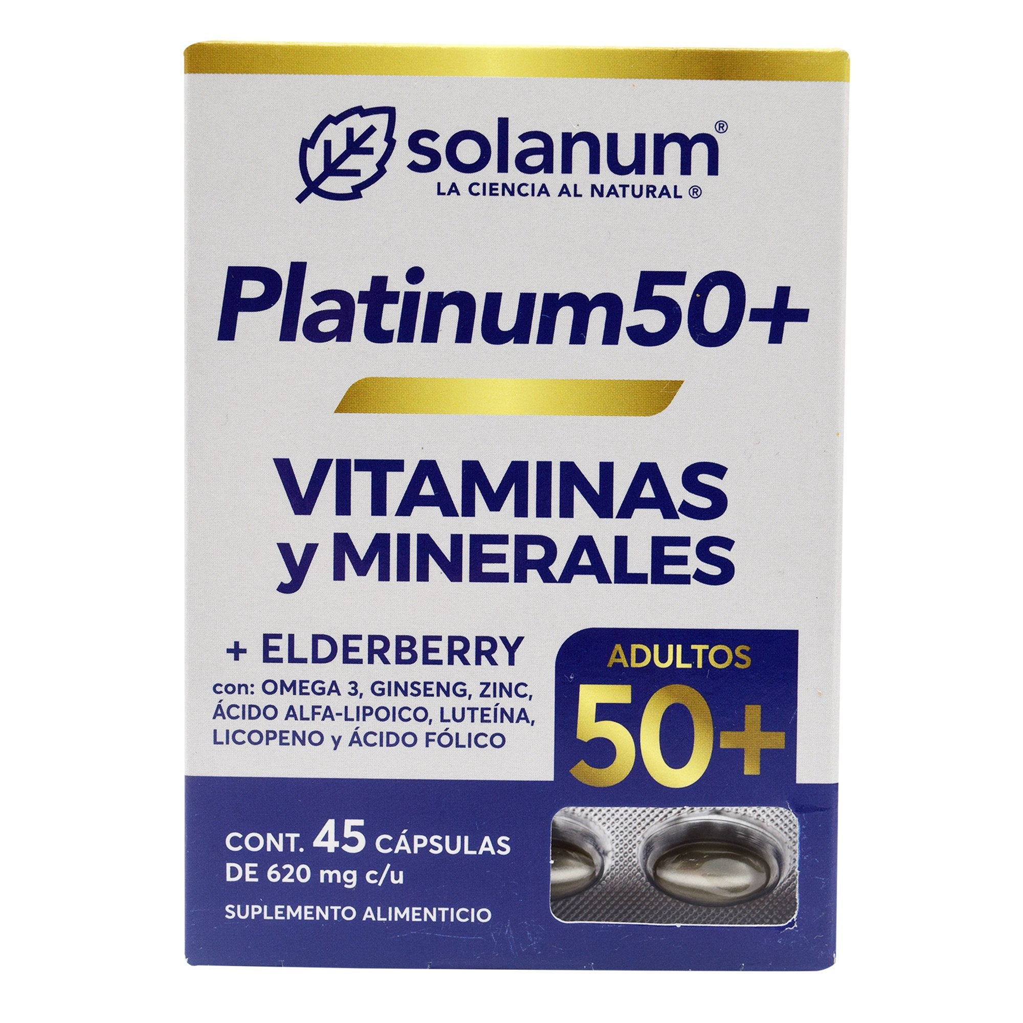 PLATINUM 50+ 45CAP SOLANUM