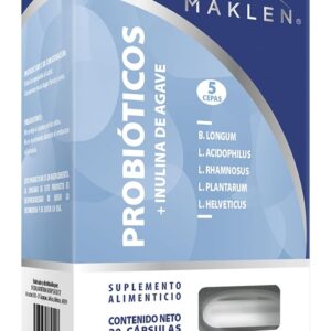 PROBIOTICOS + INULINA 30 CAPS 500MG