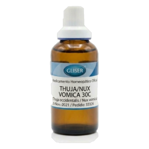 THUJA/NUX VOMICA 30C