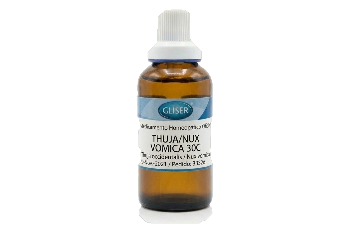 THUJA/NUX VOMICA 30C