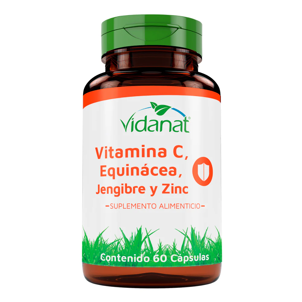 VITAMINA C, EQUINACEA,JENGIBRE