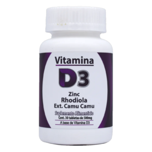 VITAMINA D3 Y ZINC 30 CAP