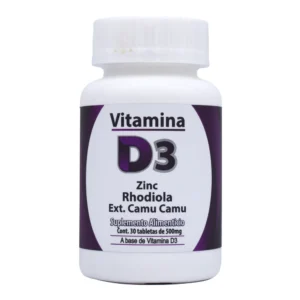 VITAMINA D3 Y ZINC 30 CAP