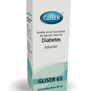 DIABETES SOLUCION GLISER 63